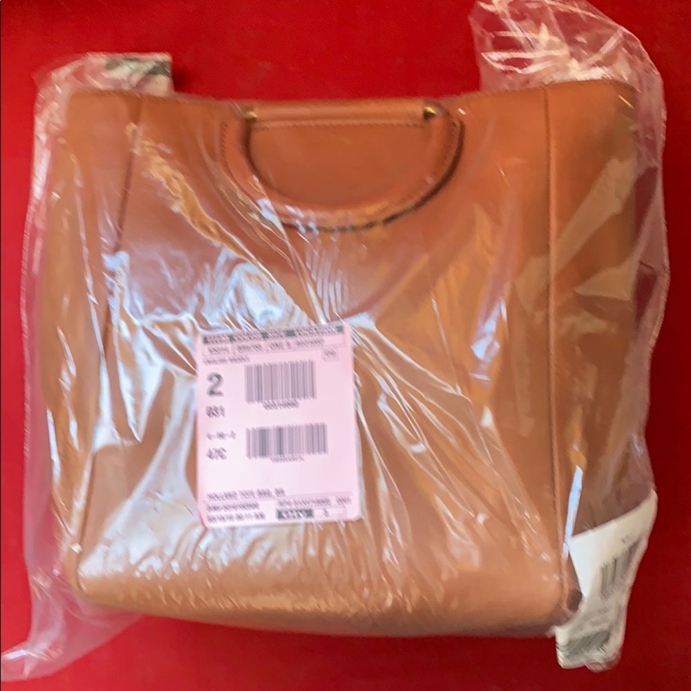 Madewell holland tote english saddle BNWT - Picture 4 of 4